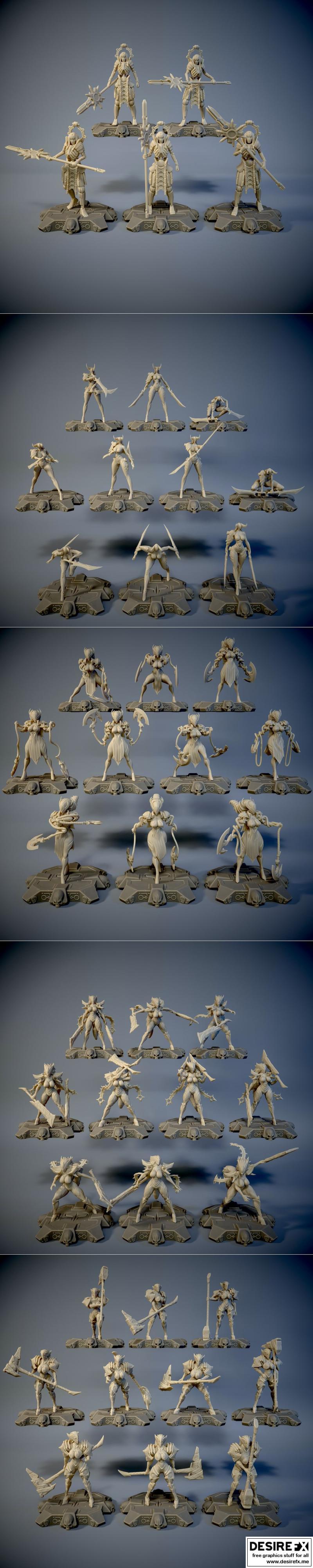 Mads迷你系列——3D打印模型集合|Mads Minis Collection – 3D Print Model STL