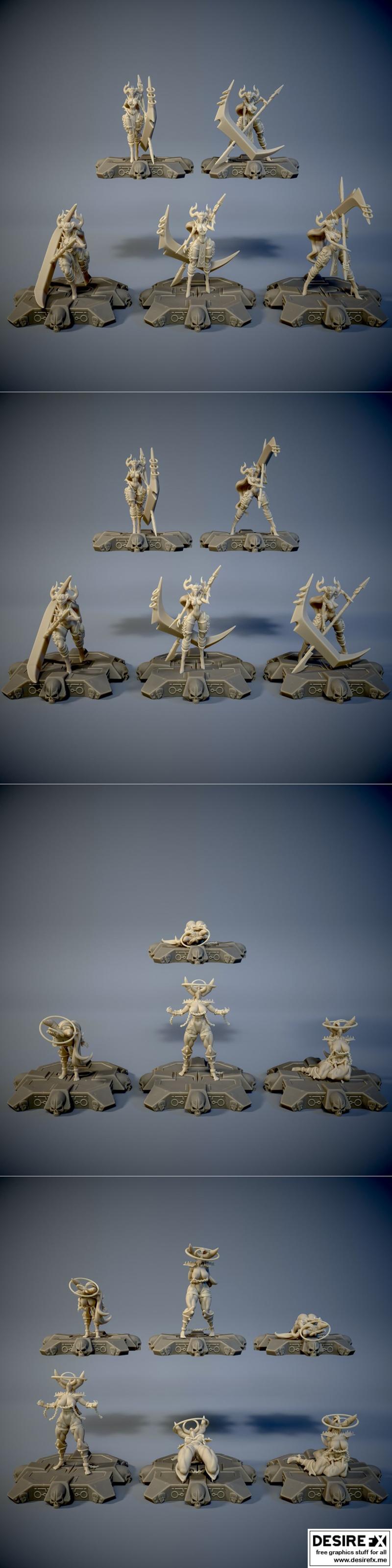 Mads迷你系列——3D打印模型集合|Mads Minis Collection – 3D Print Model STL