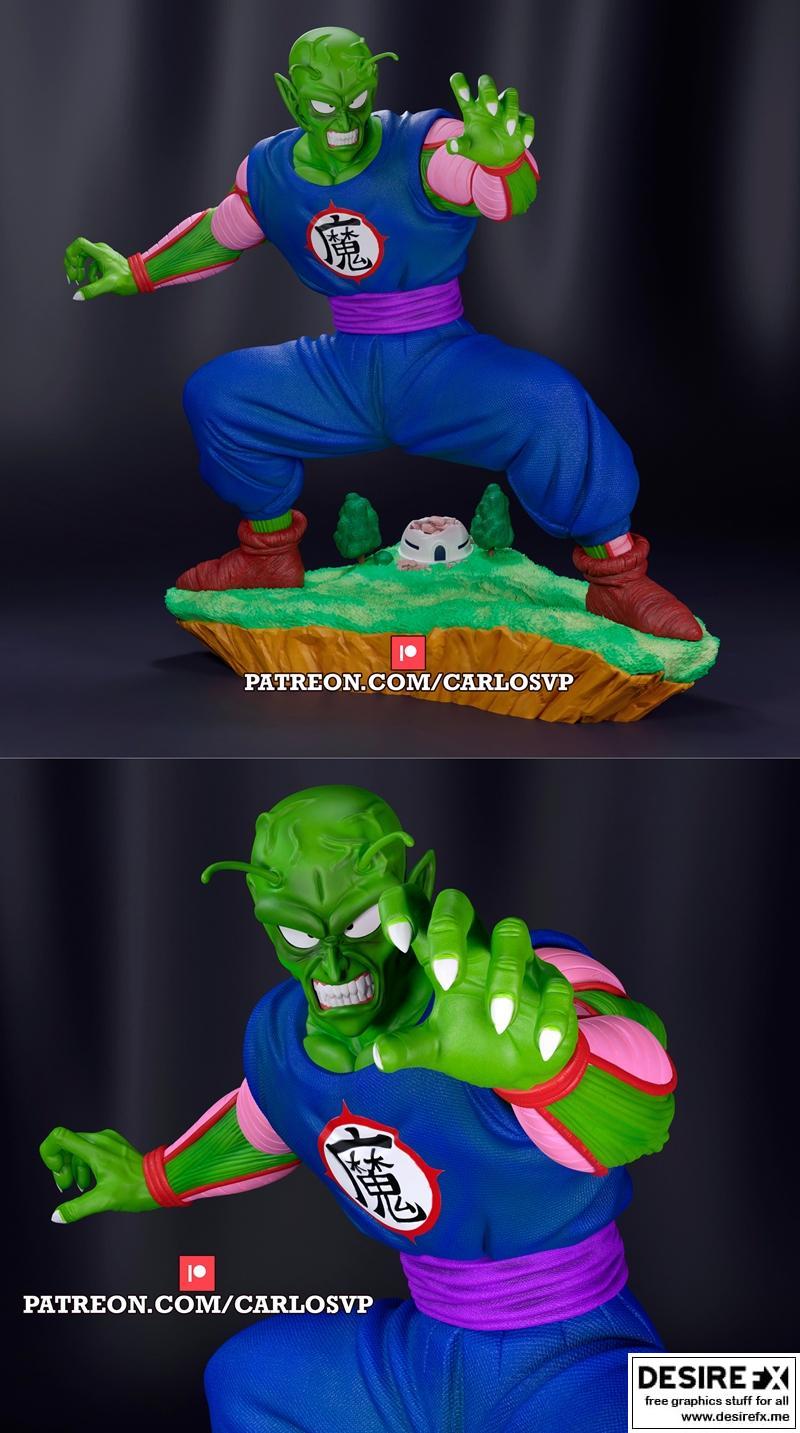 达摩动漫角色3D打印模型|Carlos VP – Daimao – 3D Print Model STL