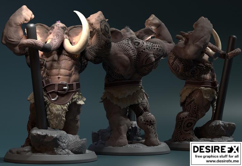 El Pen - 动漫游戏角色3D打印模型|El Pen – 3D Print Model STL