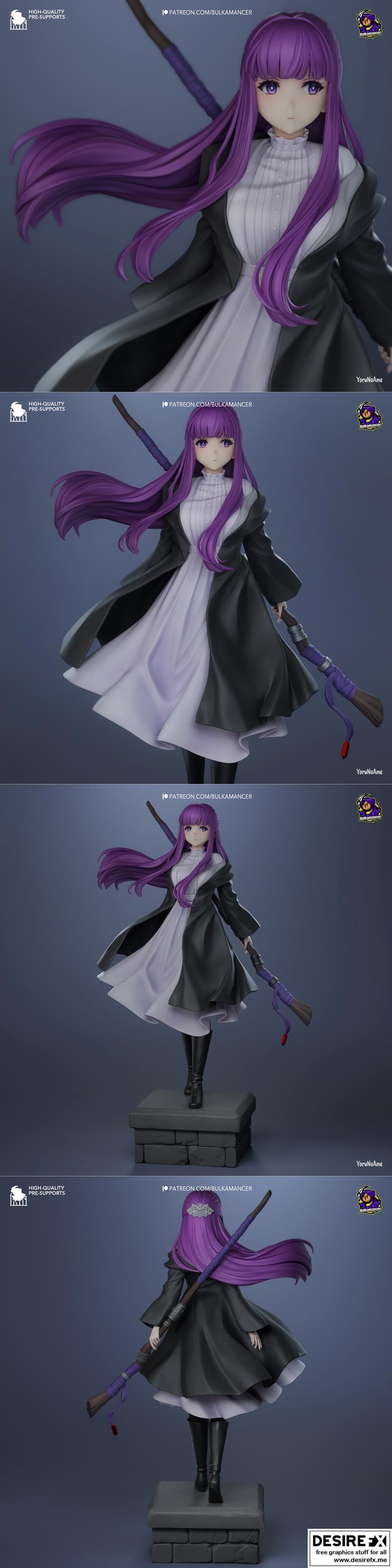 Bulkamancer工作室打造的《蕨类植物》3D打印模型|Bulkamancer Sculpts – Fern – 3D Print Model STL