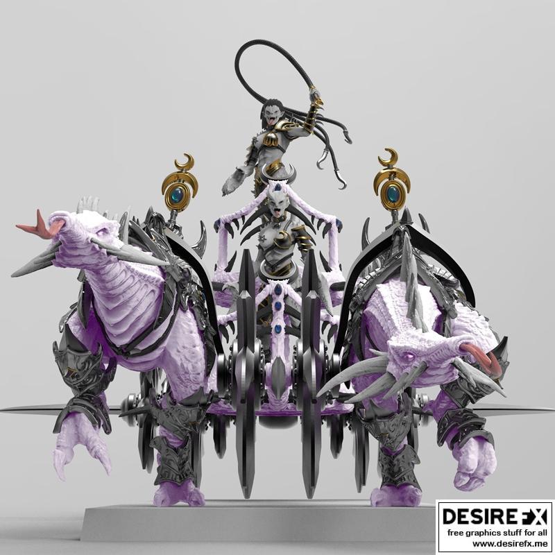 Quaesitor战车 - 3D打印模型 STL|Quaesitor Chariots – 3D Print Model STL