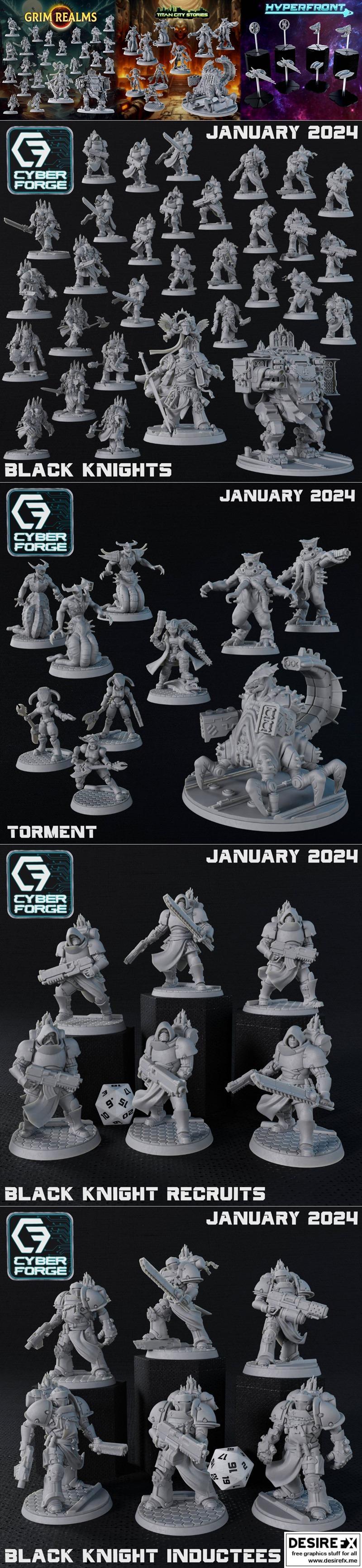 Cyber Forge—— torment 3D打印模型|Cyber Forge – Torment January 2024 – 3D Print Model STL