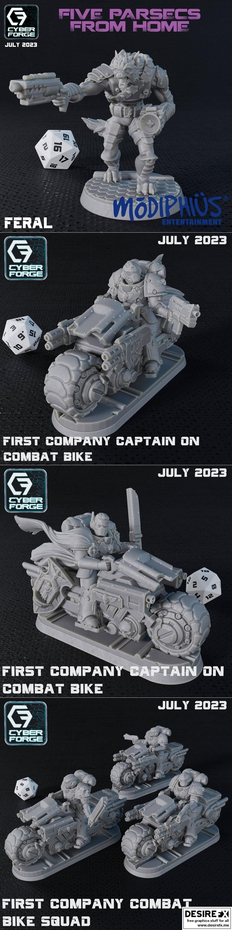 Cyber Forge——五光年之外的3D打印模型|Cyber Forge – Five Parsecs from Home July 2023 – 3D Print Model STL