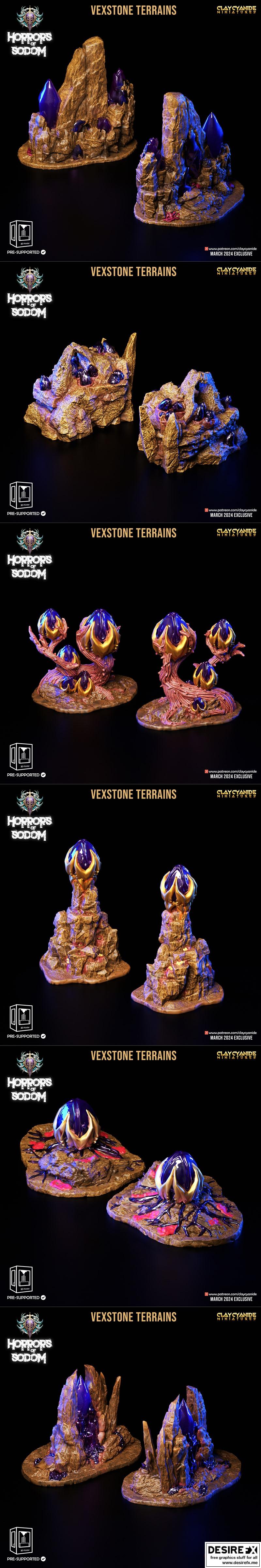 Clay Cyanide Miniatures – Horrors of Sodom March 2024 – 3D Print Model STL