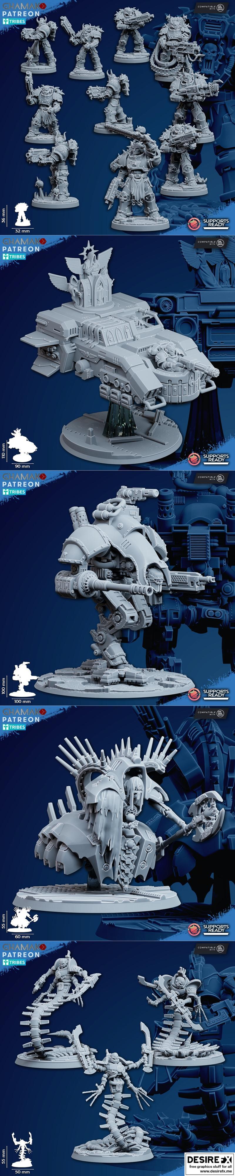 Ghamak科幻2024款3D打印模型|Ghamak Sci-Fi February 2024 – 3D Print Model STL