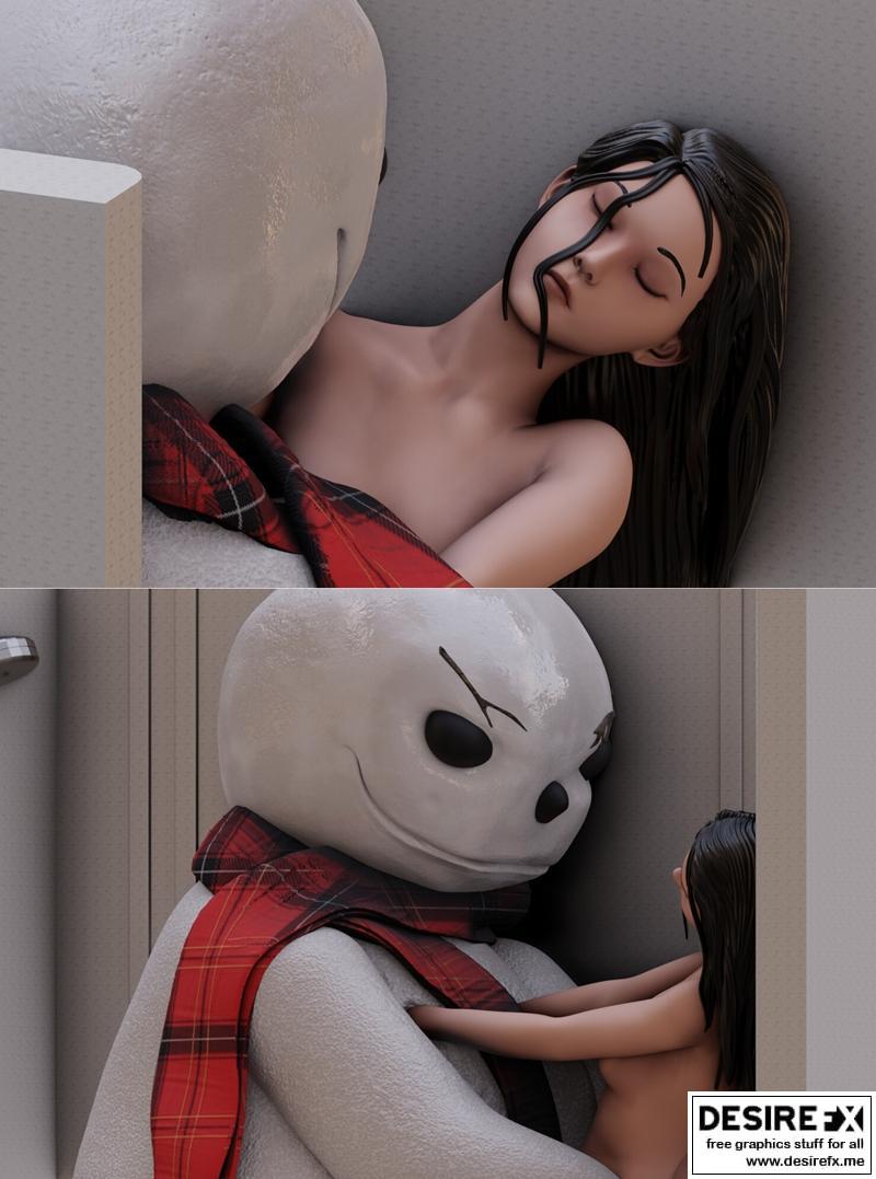 PgGasta - 冰霜之灵 - 3D打印模型|PgGasta – Jack Frost – 3D Print Model STL