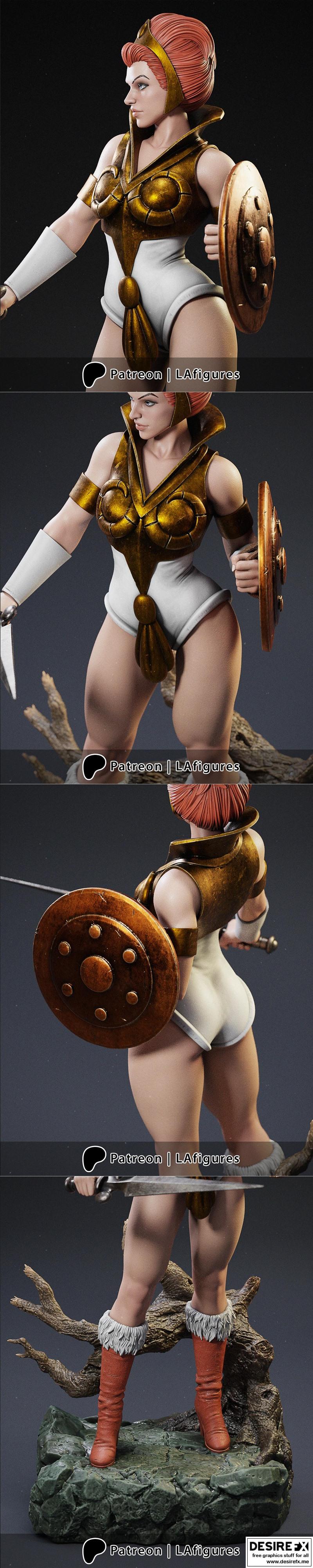 L.A. Figures – Teela – 3D Print Model STL