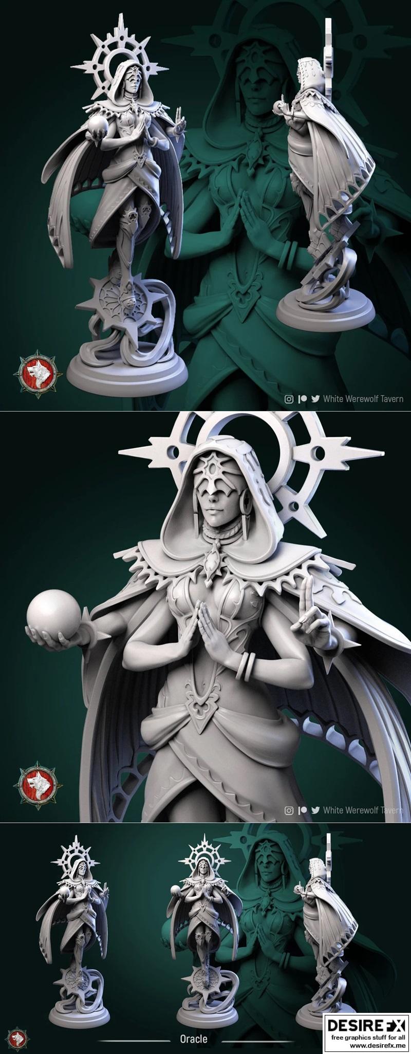 Oracle Celestials 3D打印模型|Oracle Celestials – 3D Print Model STL