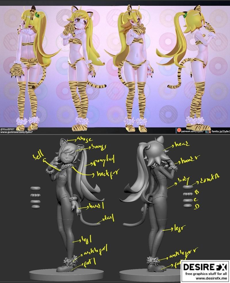 Zy0n7打造的《Shinobu》3D打印模型|Shinobu by Zy0n7 – 3D Print Model STL