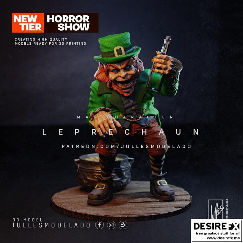 Julles模型 - 奇怪小人 - 3D打印模型|Julles Modelado – Leprechaun – 3D Print Model STL