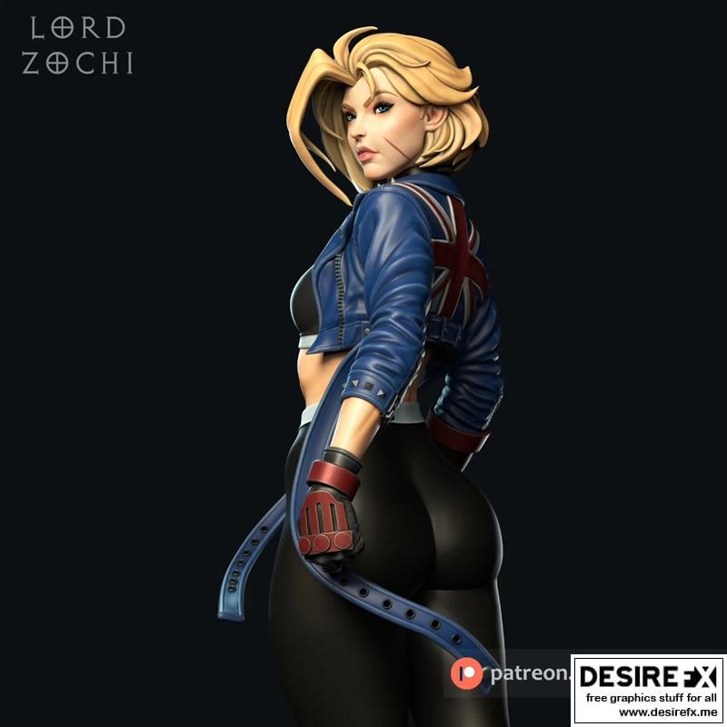 Lord Zochi - Cammy 白色角色 3D打印模型|Lord Zochi – Cammy White – 3D Print Model STL