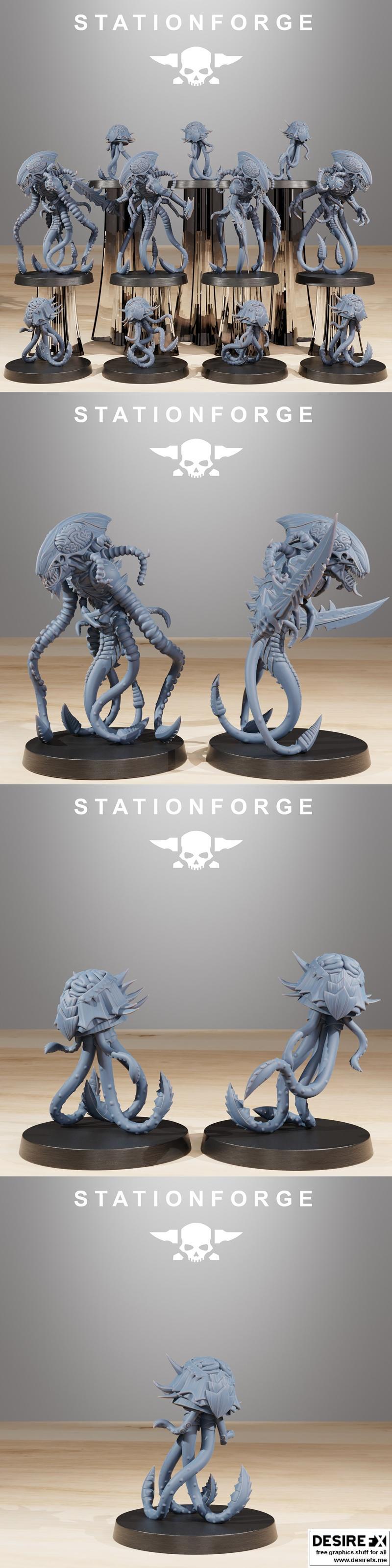 Xenarid Synaptrus 3D打印模型|Xenarid Synaptrus – 3D Print Model STL