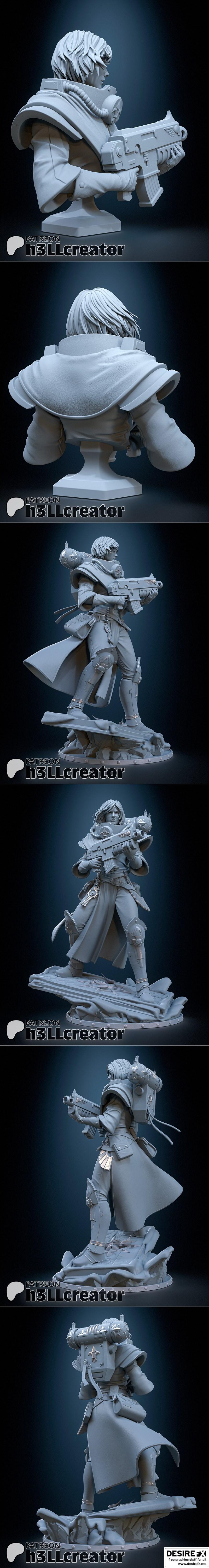 Argenta 3D打印模型：H3LL Creator角色造型|h3LL creator – Argenta – 3D Print Model STL