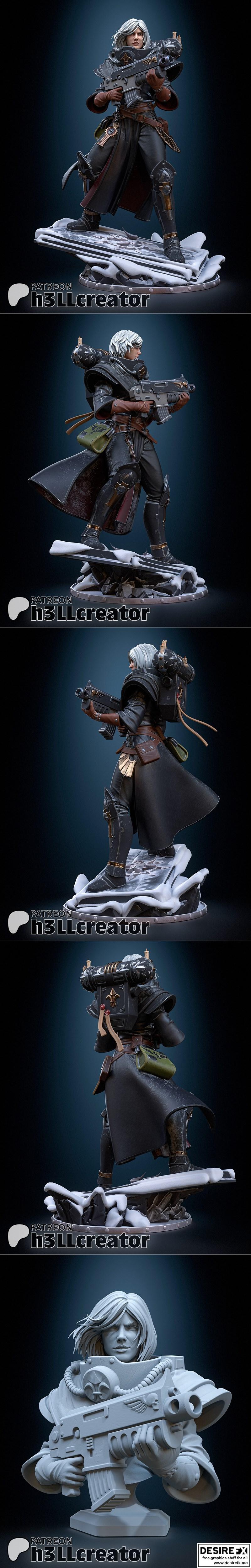 Argenta 3D打印模型：H3LL Creator角色造型|h3LL creator – Argenta – 3D Print Model STL