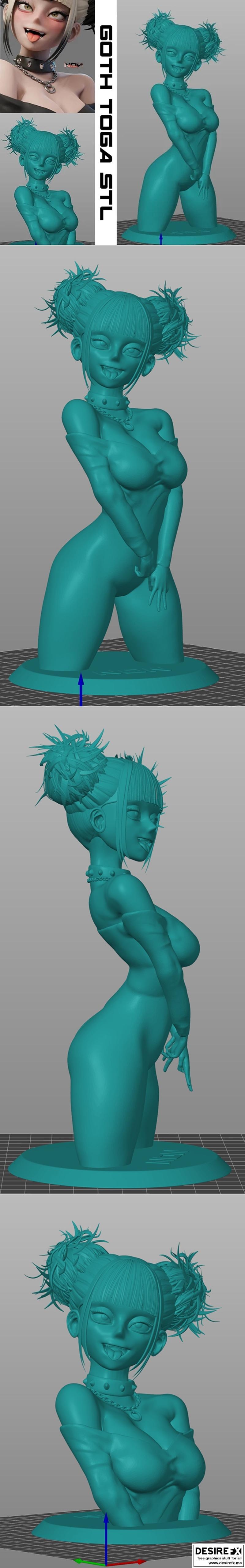 Toga非外部3D打印模型|Toga – NonExternal – 3D Print Model STL