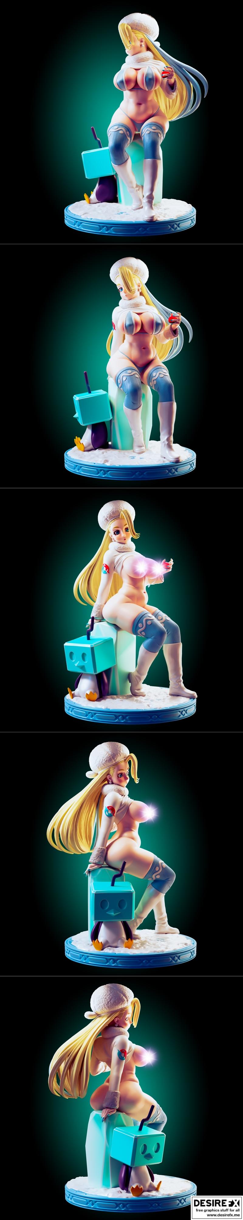 熔岩宝可梦3D打印模型|Officer Rhu – Melony Pokemon – 3D Print Model STL