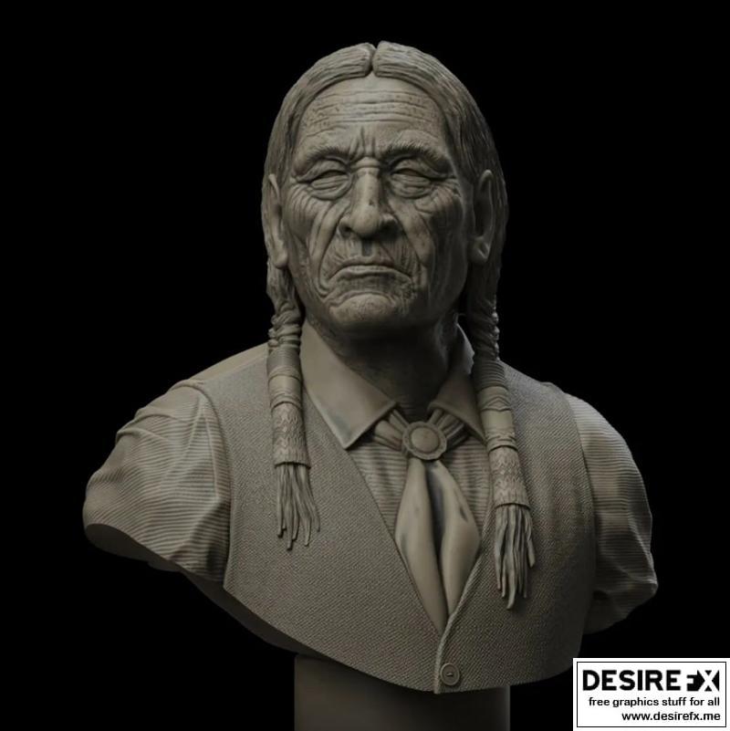 切尼恩·艾尔德 3D打印模型 STL|Cheyenne Elder – 3D Print Model STL