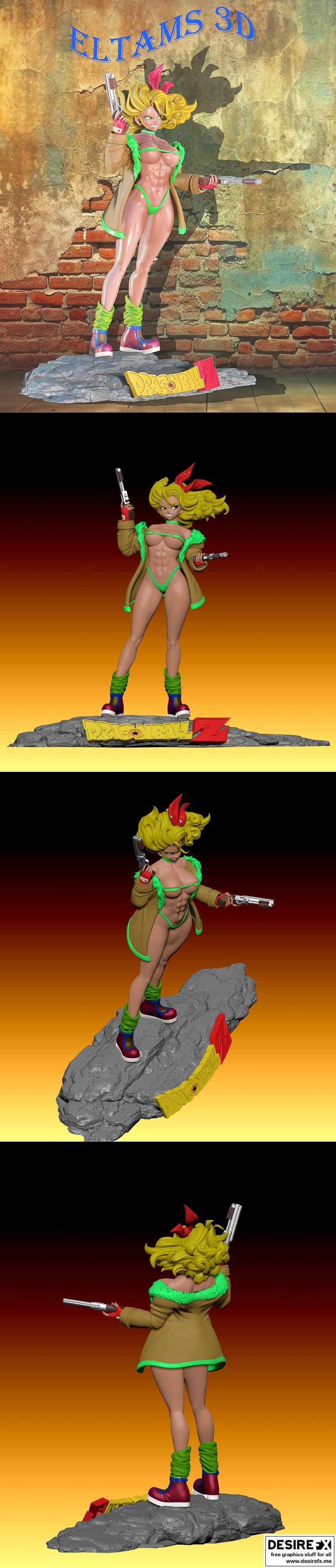 龙珠Z 3D打印模型|Lunch Dragon Ball Z – Eltams – 3D Print Model STL