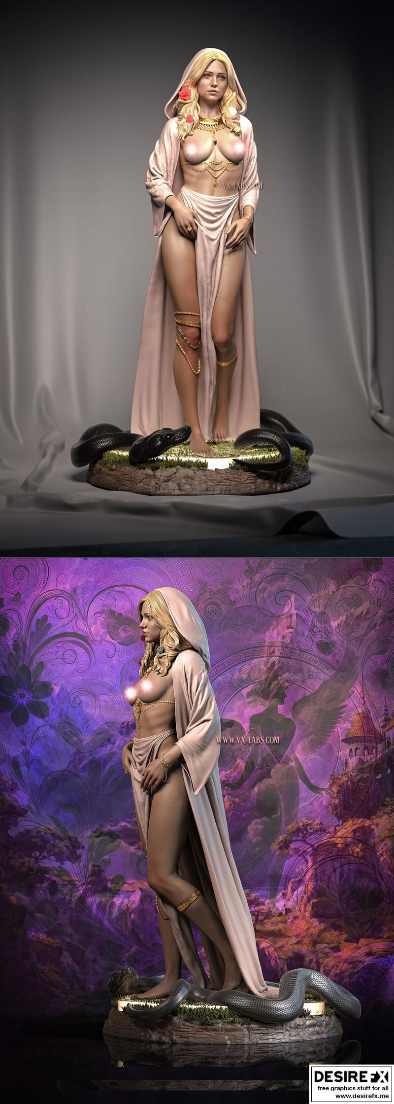 VX-Labs艺术作品《和谐》3D打印模型|VX-Labs Art – Harmonia – 3D Print Model STL