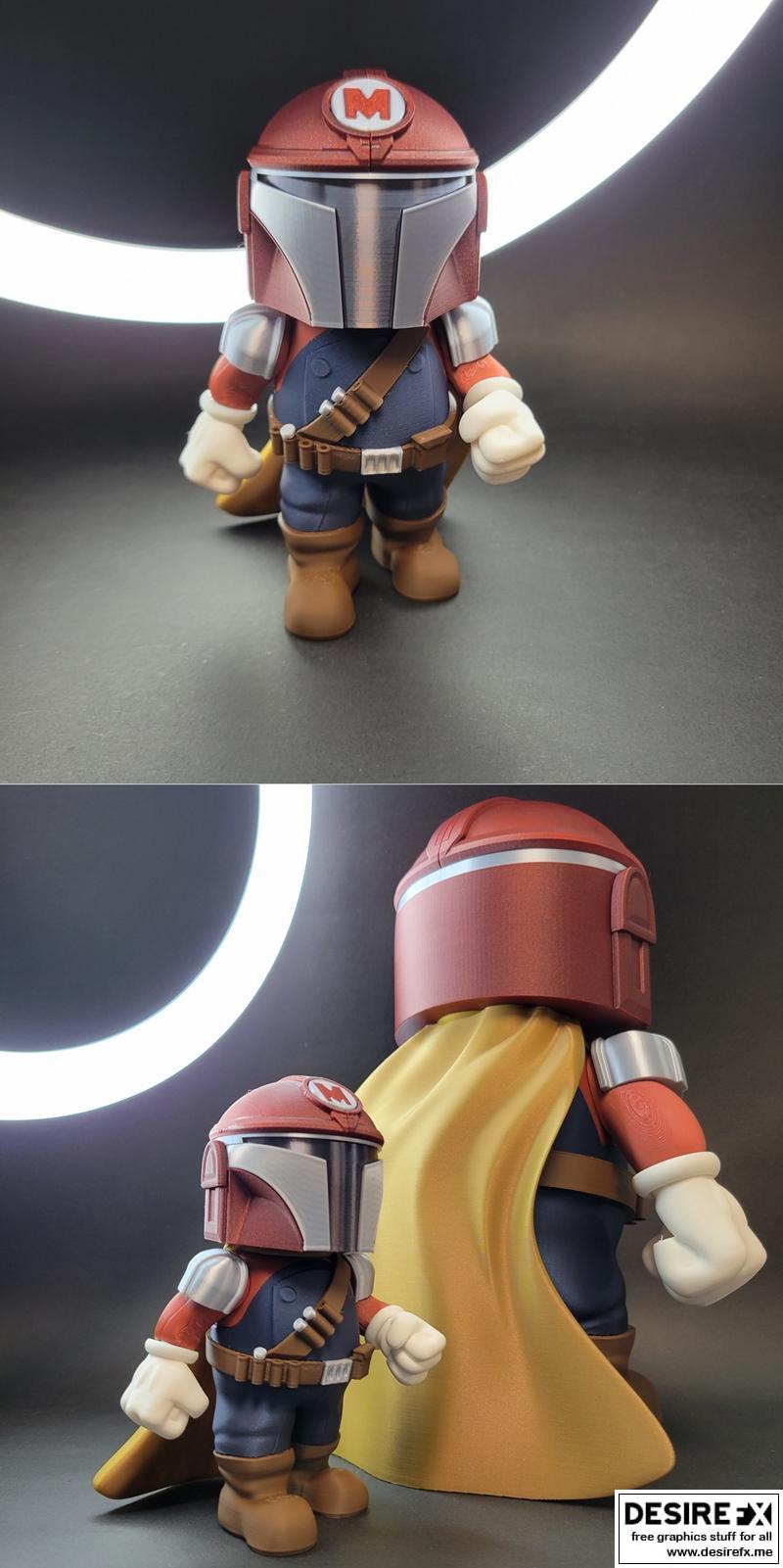 Mariolorian - 动漫角色3D打印模型 STL|Mariolorian – 3D Print Model STL