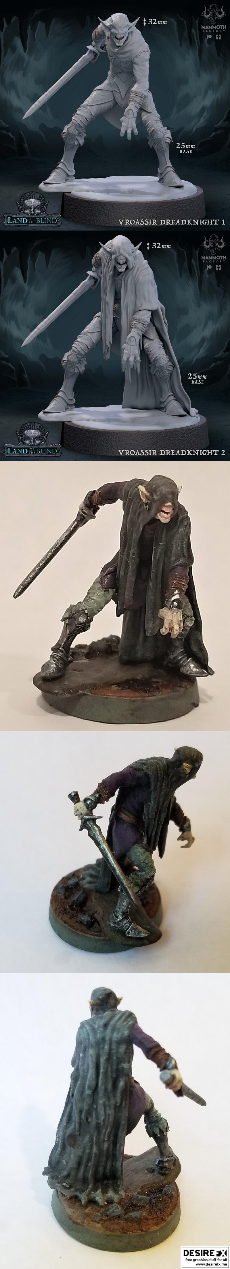 Vroassir 黑骑士 3D打印模型|Vroassir Dreadknight – 3D Print Model