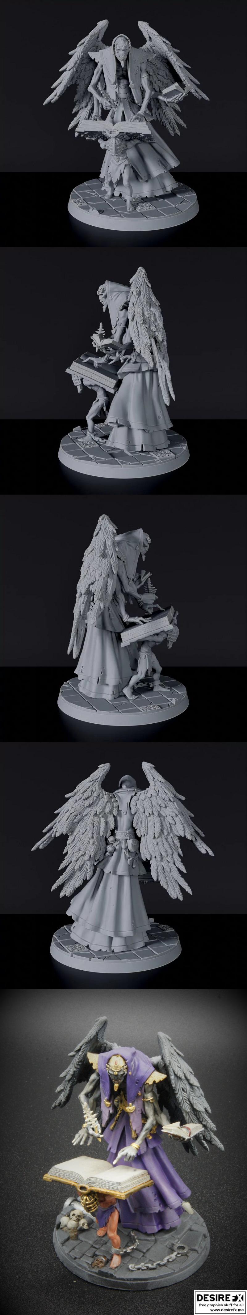 失落之笔 3D打印模型|Lostrotos the Deathwriter – 3D Print Model
