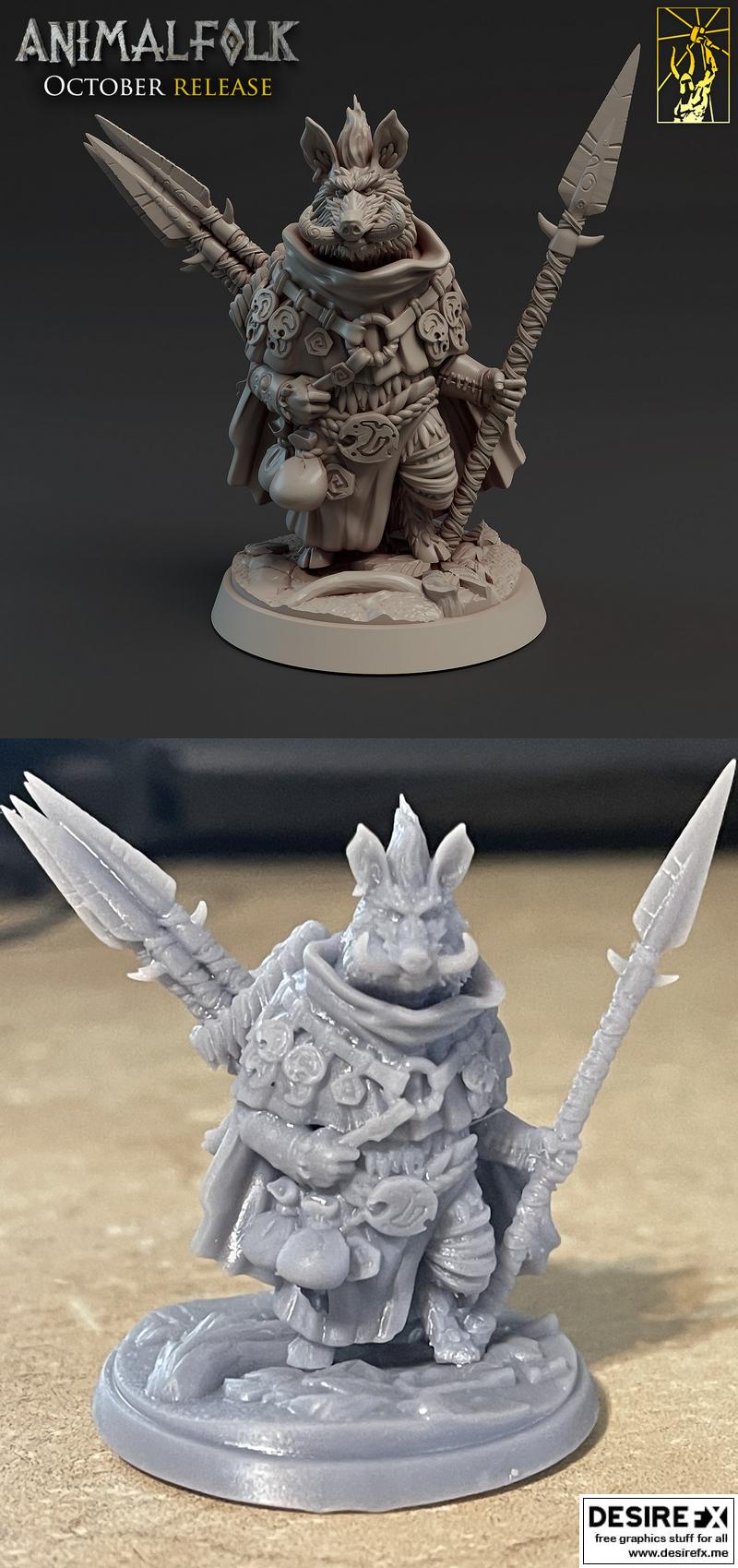 Gloomvale skirmisher 3D打印模型|Gloomvale Skirmisher – 3D Print Model