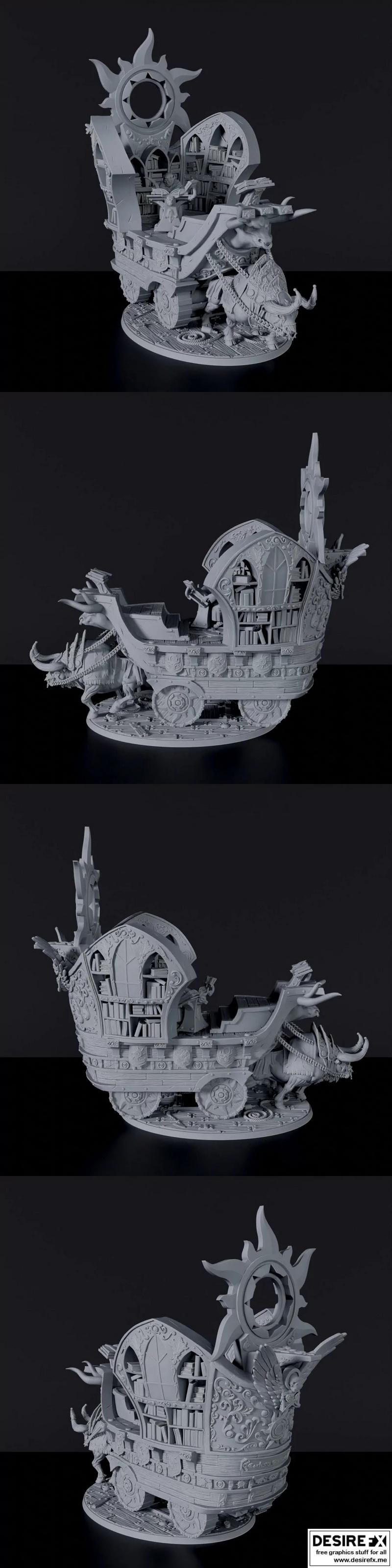 星渊狂潮——3D打印模型|Celestial Tempestatis – 3D Print Model