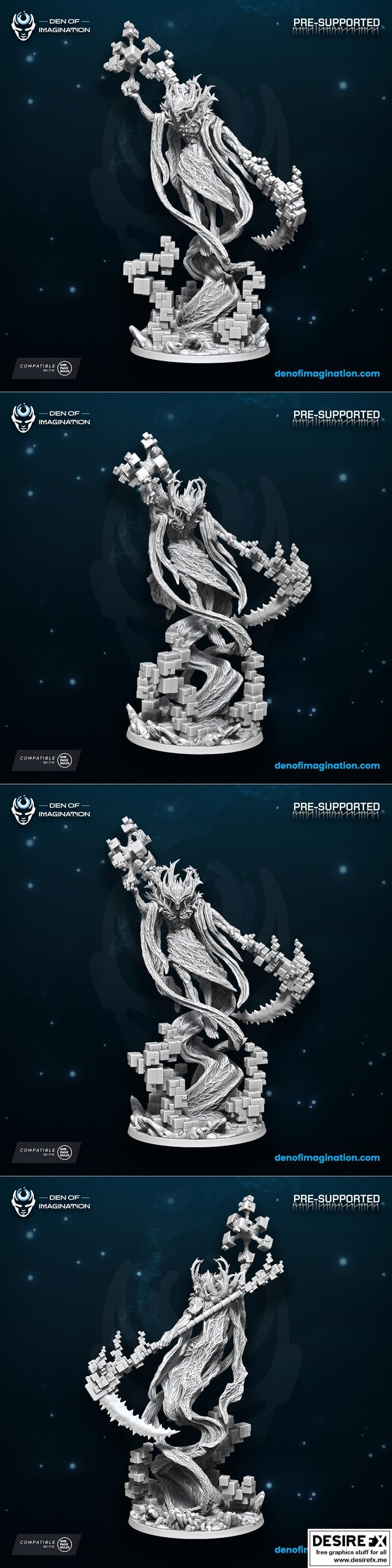 恶魔——虚空化身——3D打印模型|Demons – Void Avatar – 3D Print Model STL