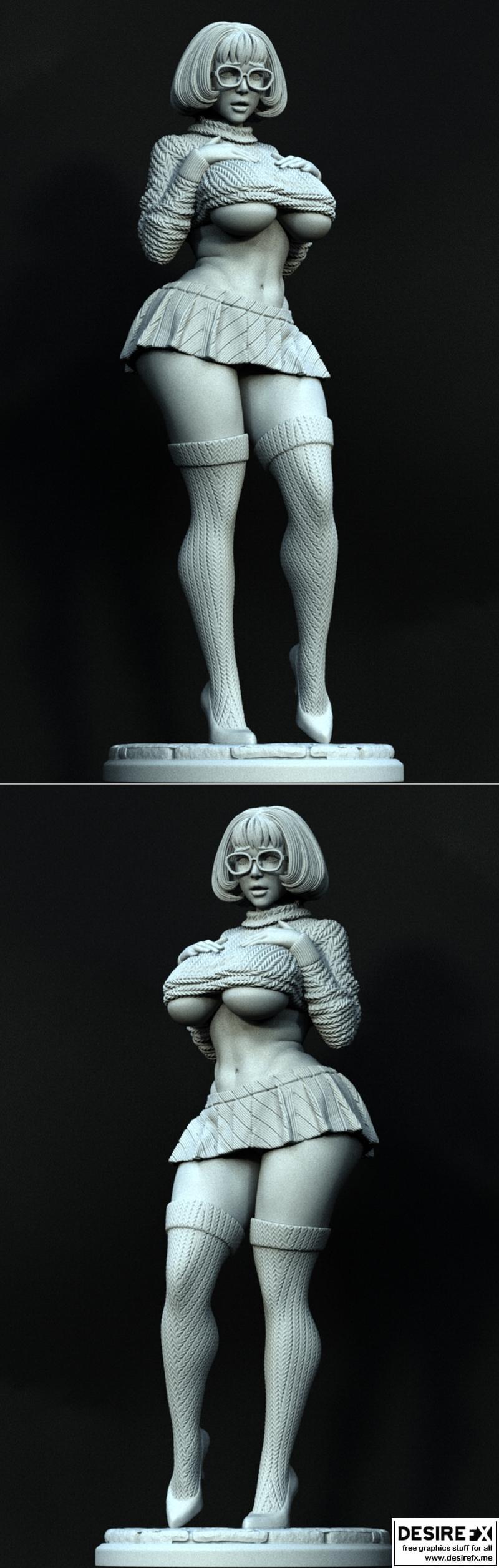 独家呈现 - Velma 3D打印模型|Exclusive – Velma – 3D Print Model STL