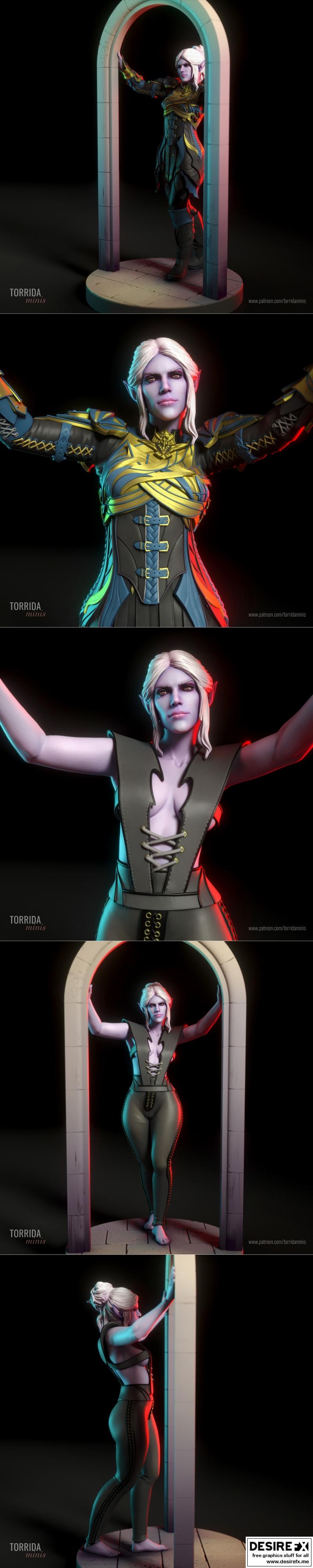 Torrida Minis - Minthara 3D打印模型|Torrida Minis – Minthara – 3D Print Model STL