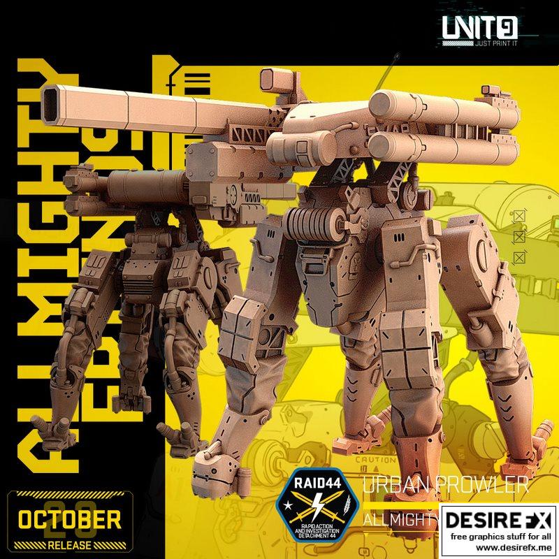 都市潜行者——3D打印模型|Allmighty Friends – Urban Prowler – 3D Print Model