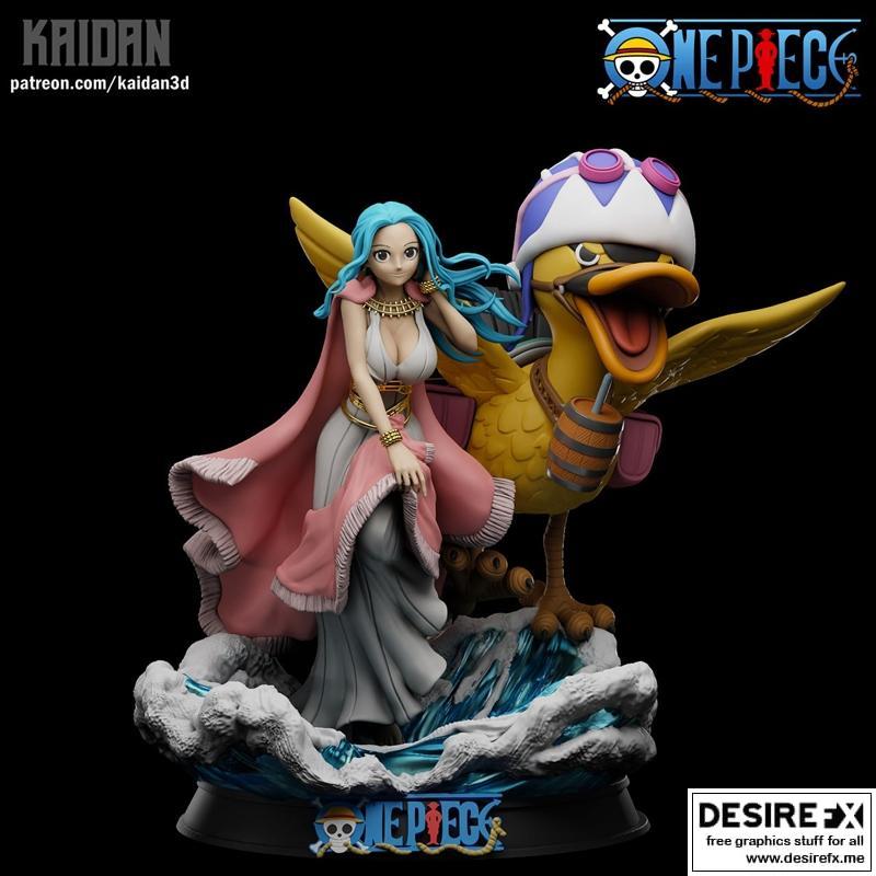奈芙塔莉·维维与卡鲁——3D打印模型|Nefertari Vivi and Karoo – 3D Print Model STL