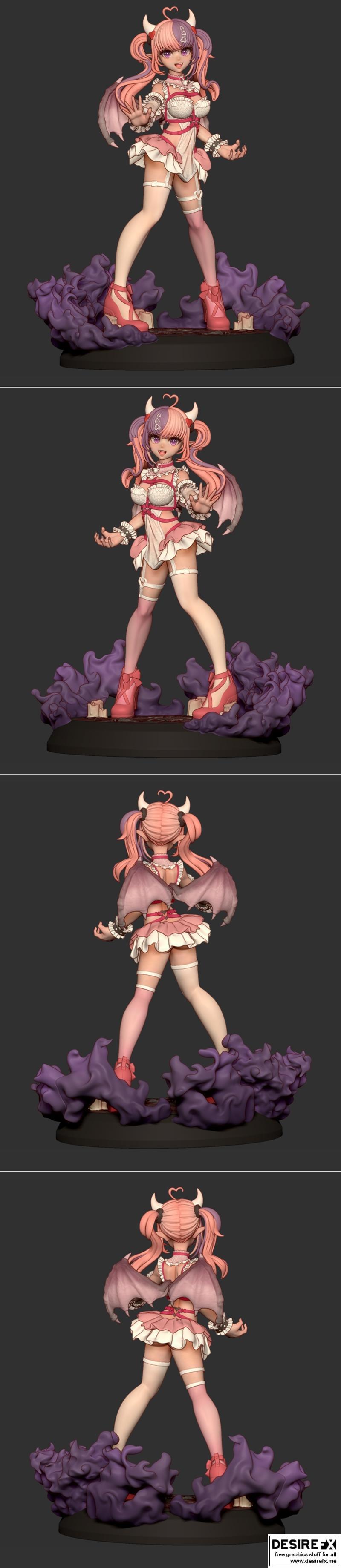 Ironmouse - 3D打印动漫角色模型|Ironmouse – Vtuber – 3D Print Model STL