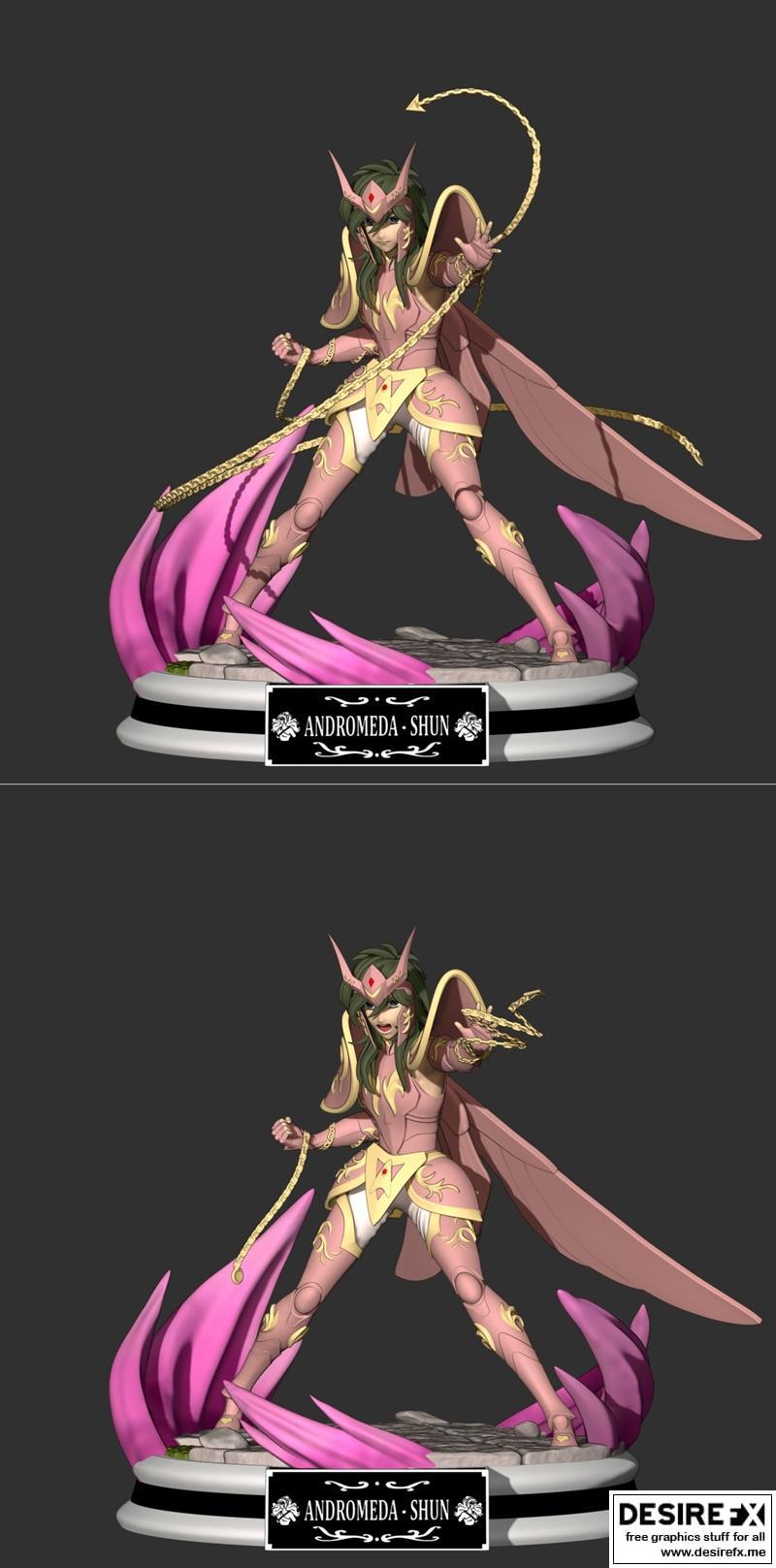 顺神与额外角色——3D打印模型|Shun Kamui and Extras – 3D Print Model STL