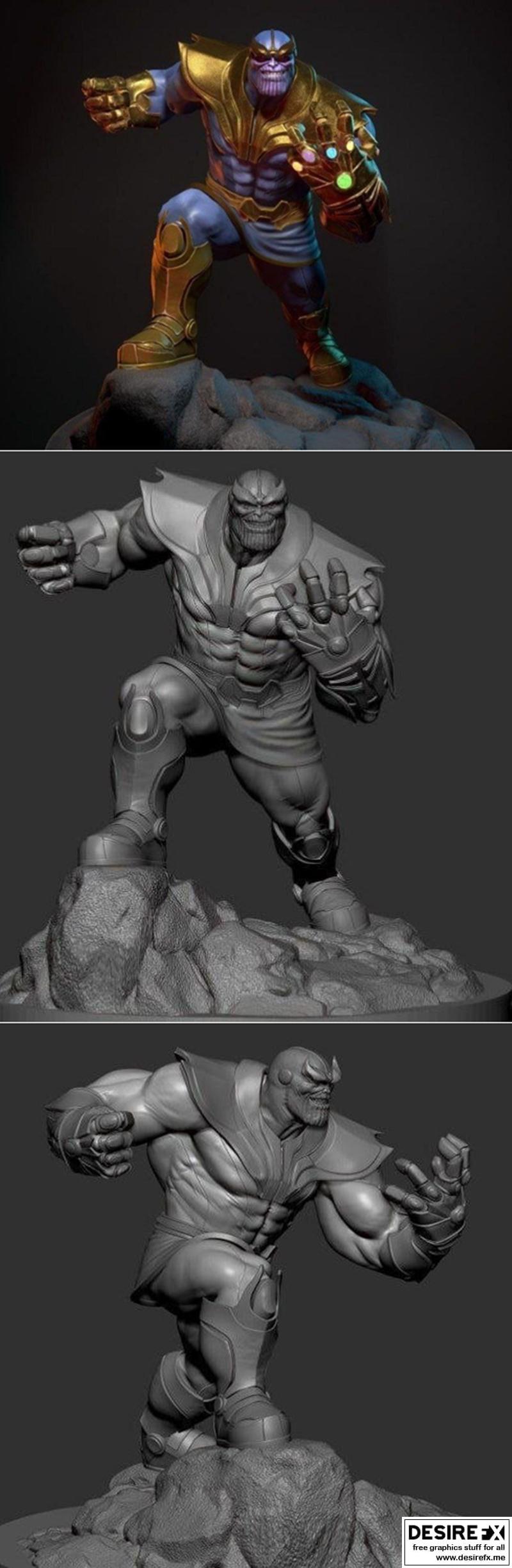 Thanos Classic – 3D Print Model STL