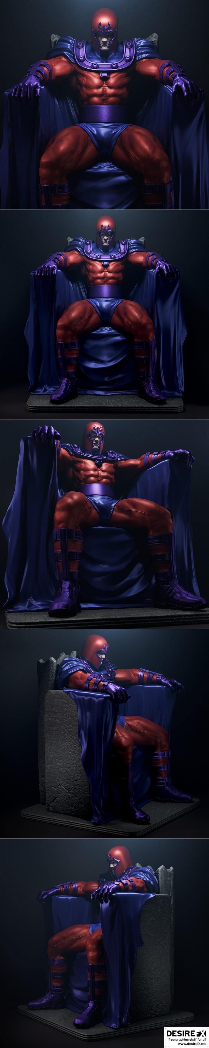 Ca 3d Studios – 魔多 - 3D打印模型|Ca 3d Studios – Magneto – 3D Print Model STL
