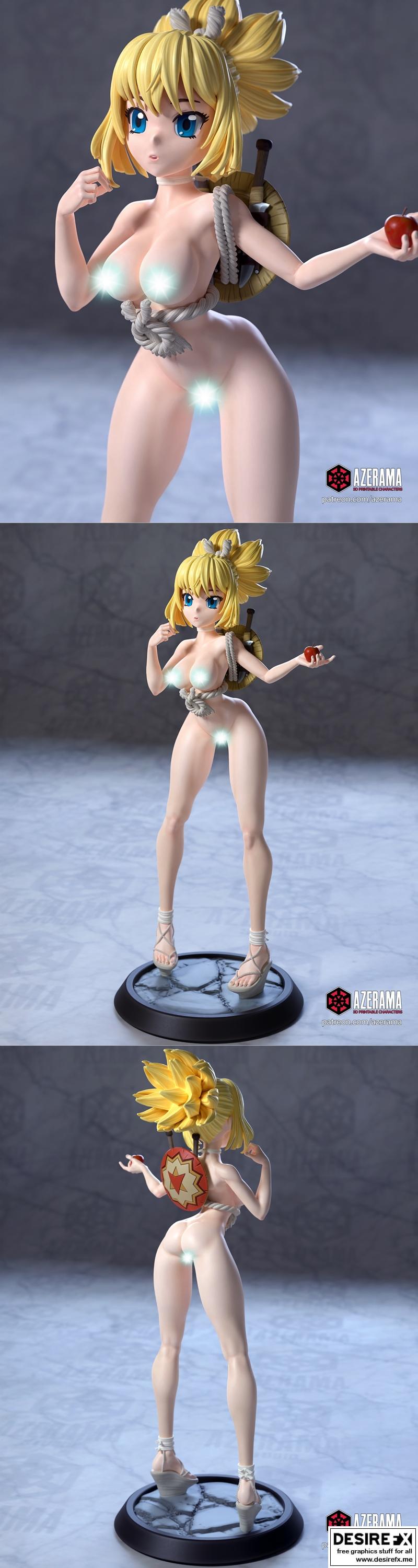 Azerama出品《红白机》3D打印模型|Azerama – Kohaku – 3D Print Model STL