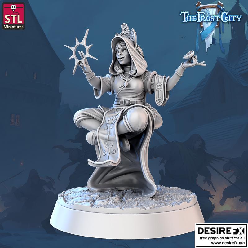 寒霜之城——泰姆图尔格——3D打印模型|The Frost City – Thaumaturge – 3D Print Model