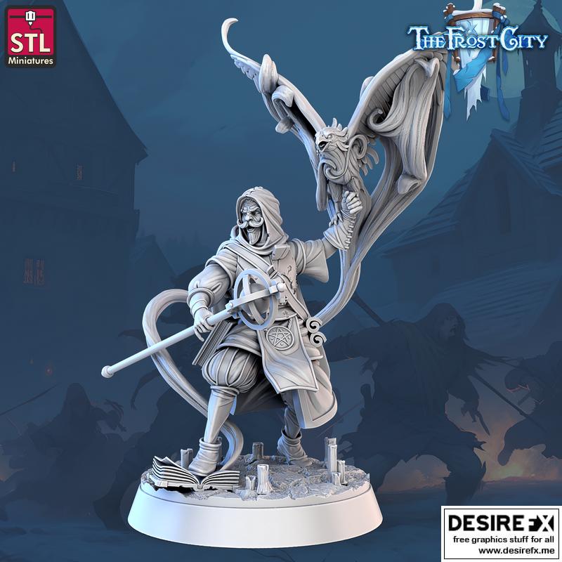 寒霜之城 3D打印模型|The Frost City – Summoner – 3D Print Model