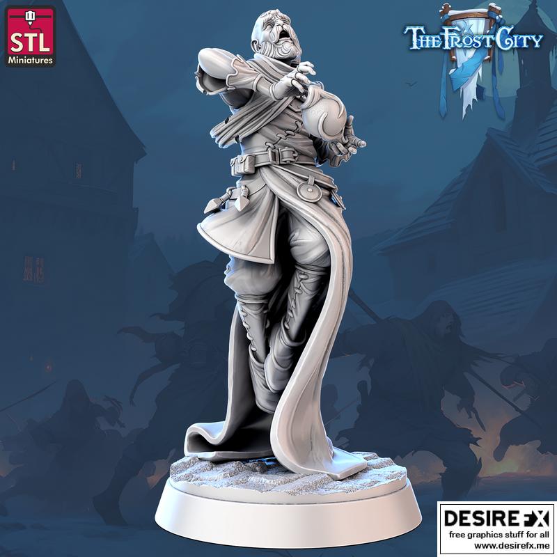 寒霜之城——预言师——3D打印模型|The Frost City – Soothsayer – 3D Print Model