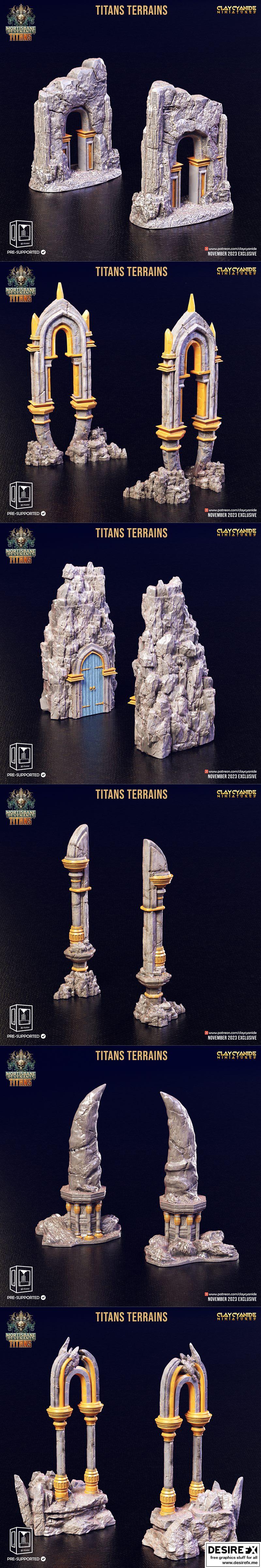 Clay Cyanide Miniatures – Mortisbane Revenants Act 2 November 2023 – 3D Print Model STL