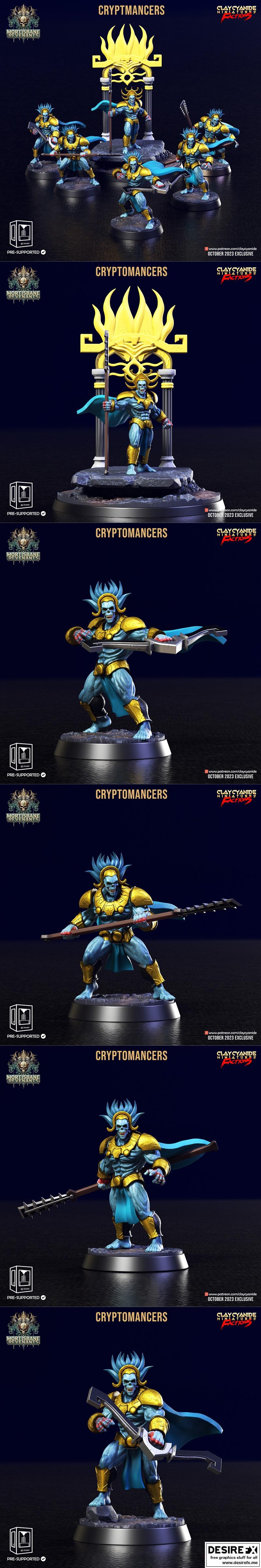 Clay Cyanide Miniatures – Mostisbane Revenants Act 1 October 2023 – 3D Print Model STL