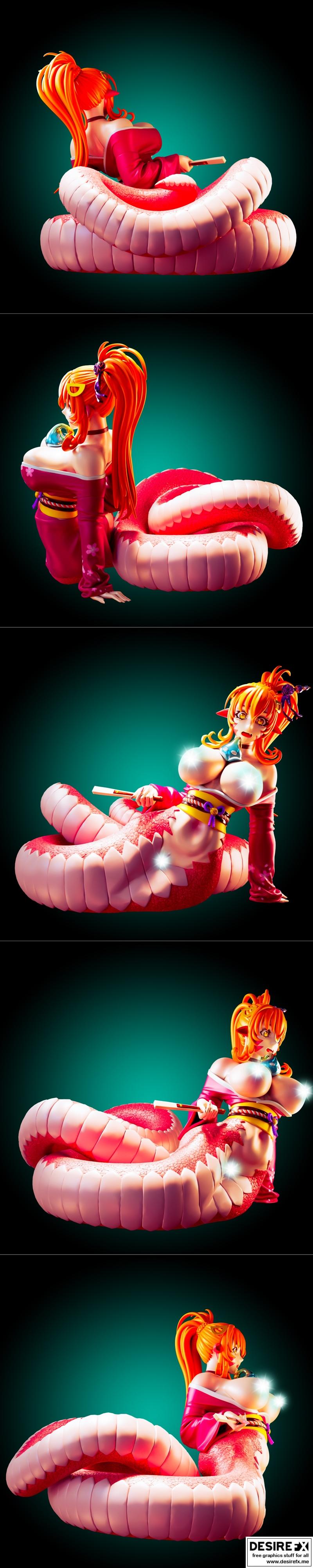 Rhu工作室 3D打印模型 Miia角色造型|Officer Rhu – Miia – 3D Print Model STL