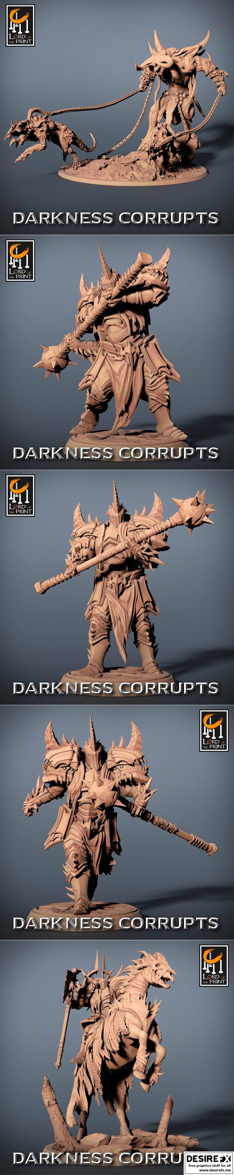 Lord of the Print – Darkness Corrupts July 2023 – 3D Print Model STL