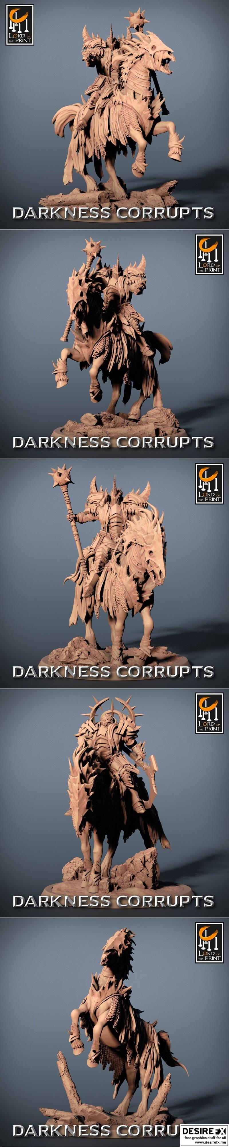 Lord of the Print – Darkness Corrupts July 2023 – 3D Print Model STL