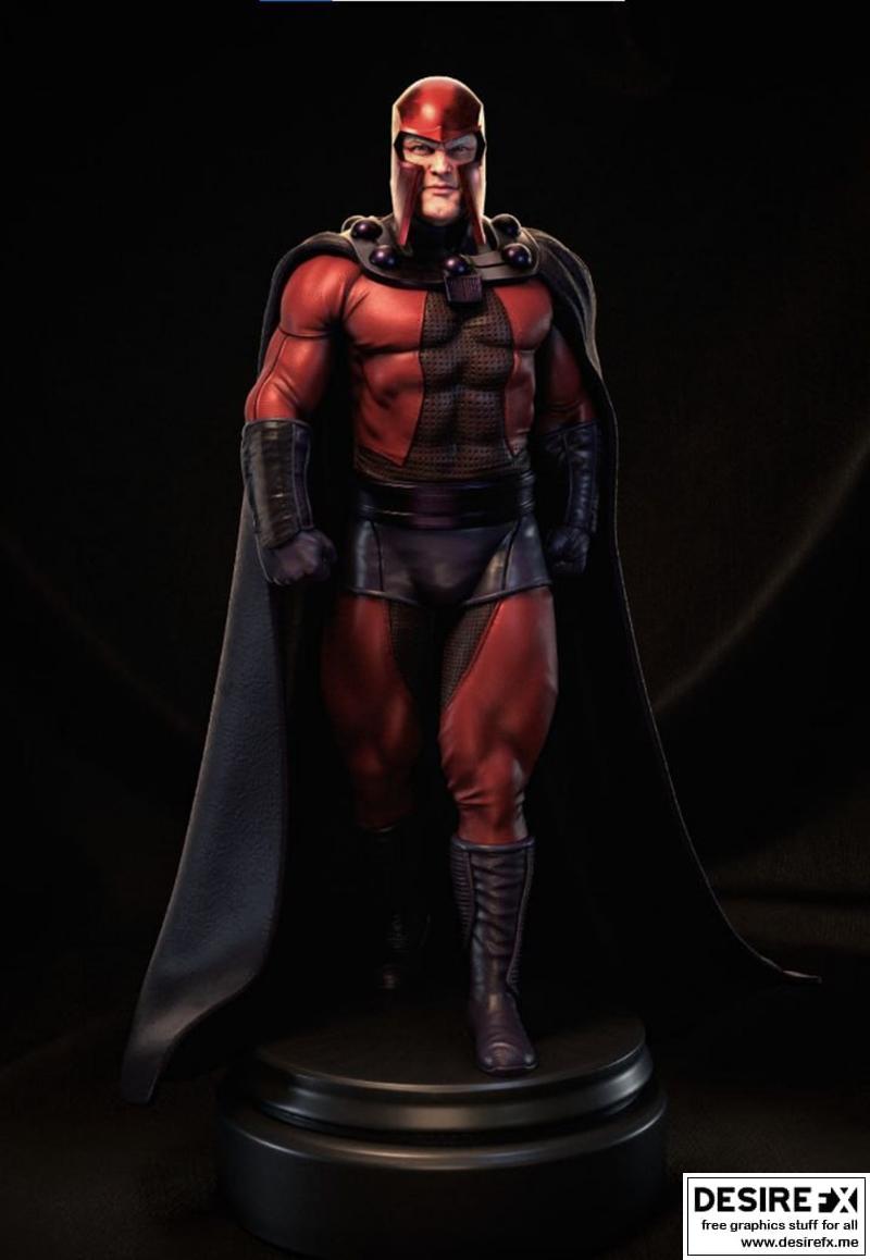 Luctxr - 磁力者 - 3D打印模型|Luctxr – Magneto – 3D Print Model STL