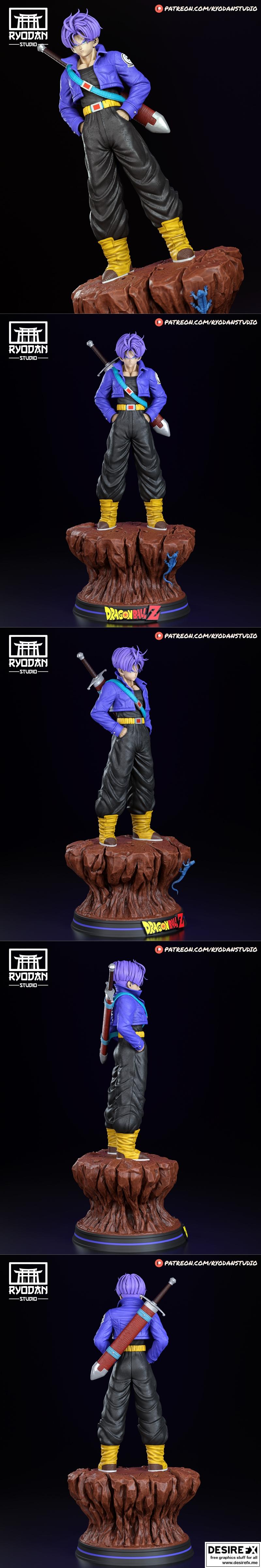 Ryodan Studio 未来特鲁姆斯 3D打印模型|Ryodan Studio – Future Trunks – 3D Print Model STL