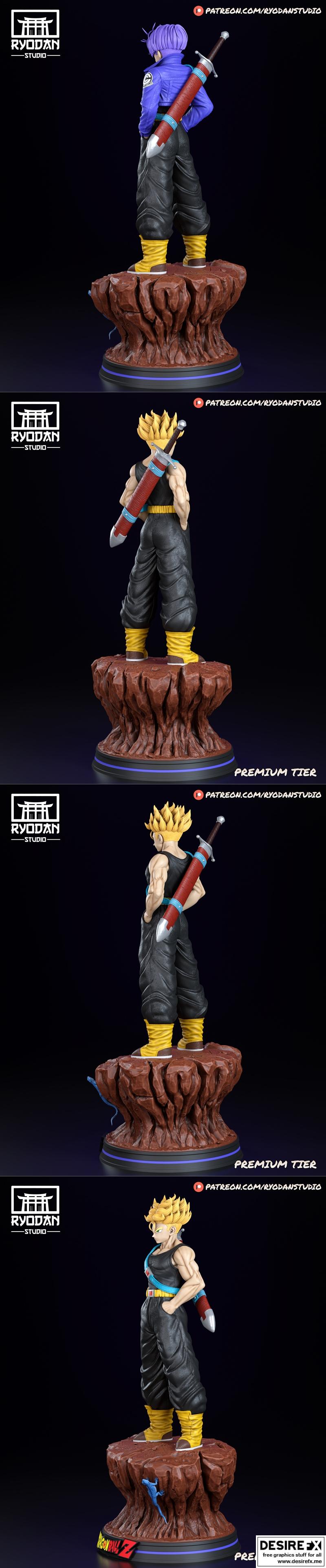 Ryodan Studio 未来特鲁姆斯 3D打印模型|Ryodan Studio – Future Trunks – 3D Print Model STL